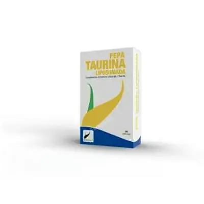 Taurina liposomada 800 mg fepadiet 60 cápsulas, Fepa