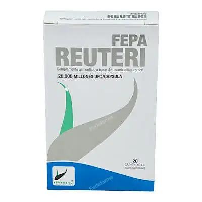 Fepa-reuteri 20 cápsulas, Fepadiet