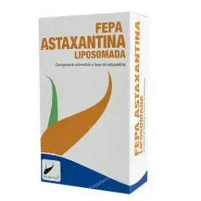 Fepa-astaxantina liposomada 4 mg 20 cápsulas, Fepadiet