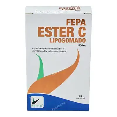 Fepa-ester C 800 mg liposomado 20 cápsulas, Fepadiet