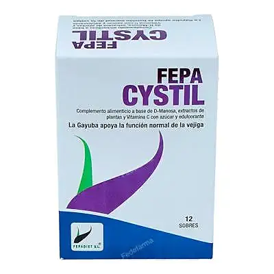 Cystil fepadiet 12 sobres, Fepa