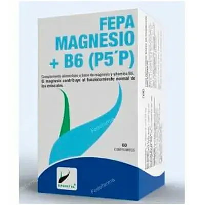 Fepa-magnesio + B6 60 cápsulas, Fepadiet