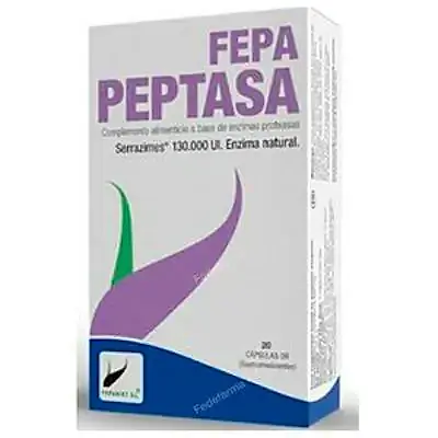 Fepa-peptasa 20 cápsulas, Fepadiet