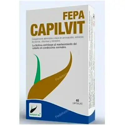Capilvit fepadiet 40 cápsulas, Fepa