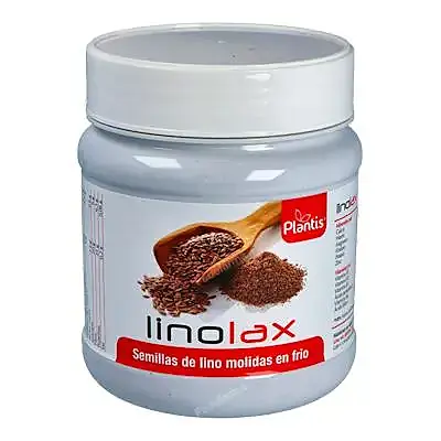 Linolax semillas lino doradas polvo 500 g, Plantis