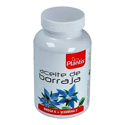 Aceite de borraja 120 cápsulas, Plantis