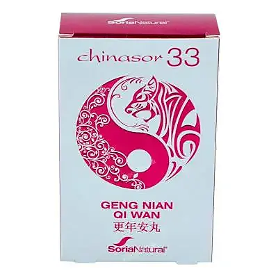 Chinasor 33 geng nian qi wan 30 comprimidos, Soria Natural