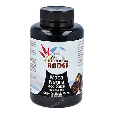Maca negra el oro de los andes BIO 90 cápsulas, Oro Los Andes