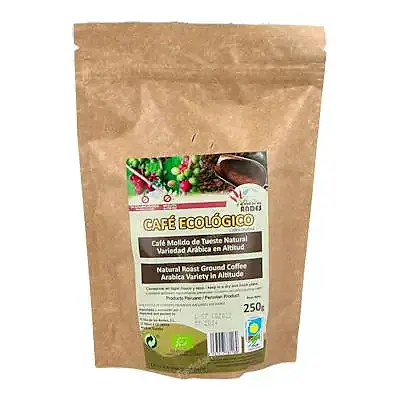 Café canchaque molido el oro de los andes 250 g, Oro Los Andes