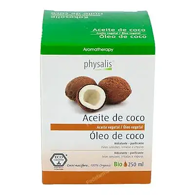 Aceite de coco BIO 250 ml, Physalis