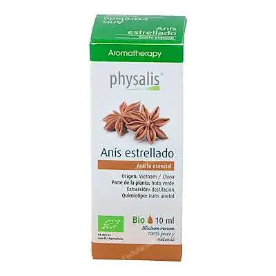 Aceite esencial de anís estrellado BIO 10 ml, Physalis