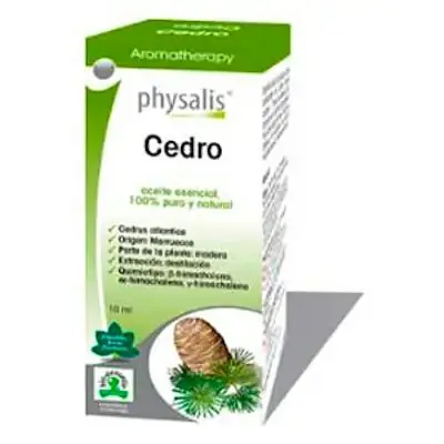 Aceite esencial de cedro BIO 10 ml, Physalis