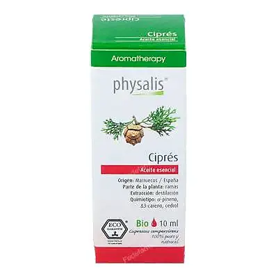 Aceite esencial de cipres BIO 10 ml, Physalis