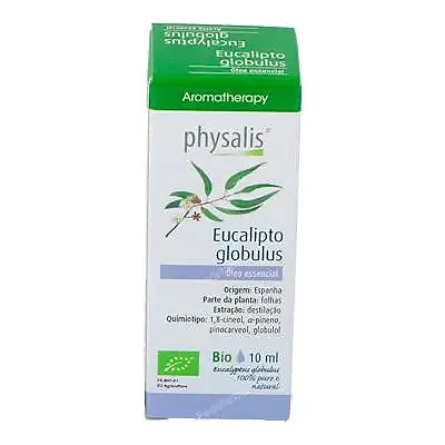 Aceite esencial de eucalipto globulus BIO 10 ml, Physalis