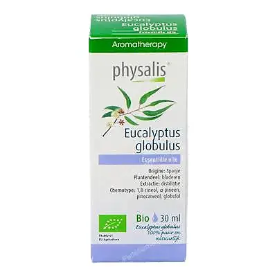 Aceite esencial de eucalipto globulus BIO 30 ml, Physalis
