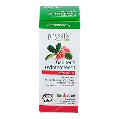 Esencia gaulteria (wintergreen) BIO 10 ml, Physalis