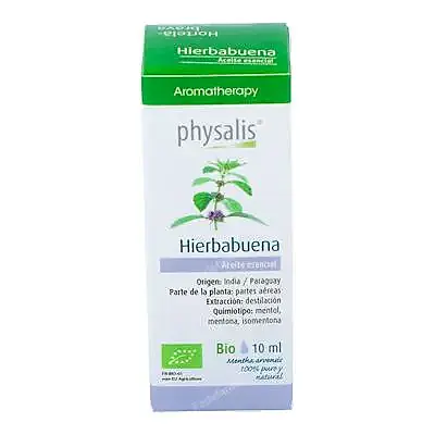 Aceite esencial de menta de campo BIO 10 ml, Physalis