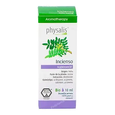 Aceite esencial de incienso BIO 10 ml, Physalis