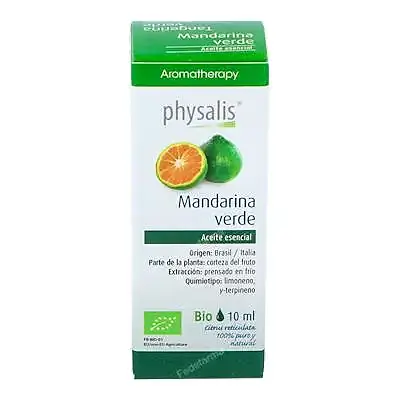 Aceite esencial de mandarina verde BIO 10 ml, Physalis