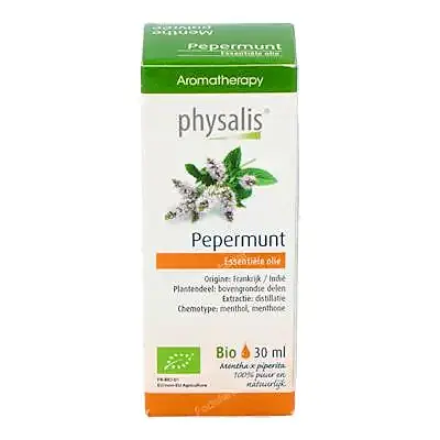 Aceite esencial de menta piperita BIO 30 ml, Physalis