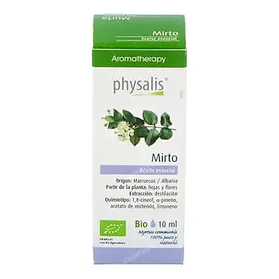 Aceite esencial de mirto BIO 10 ml, Physalis