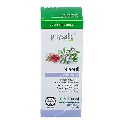 Aceite esencial de niaouli BIO 10 ml, Physalis