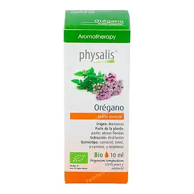Aceite esencial de orégano BIO 10 ml, Physalis
