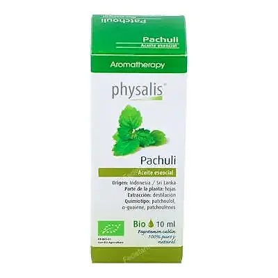 Aceite esencial de pachulí BIO 10 ml, Physalis