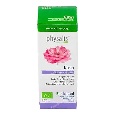 Aceite esencial de rosa BIO 10 ml, Physalis