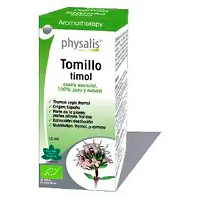 Aceite esencial de tomillo timol BIO 10 ml, Physalis
