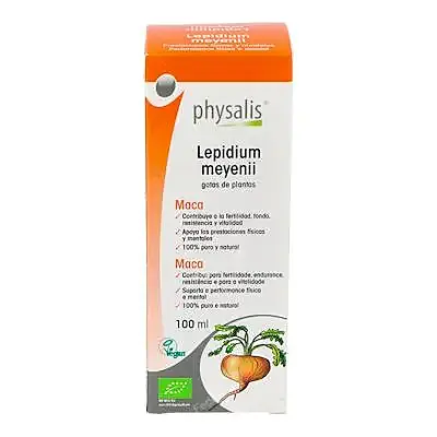 Extracto maca (lepidium m.) BIO 100 ml, Physalis