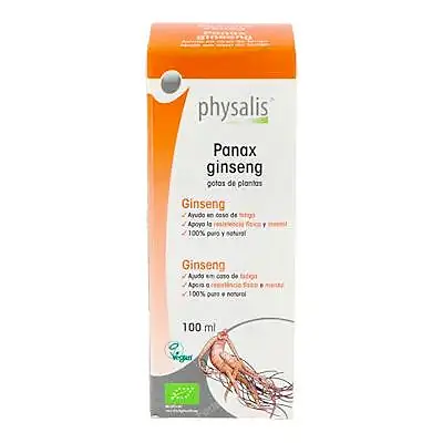 Extracto panax ginseng BIO 100 ml, Physalis