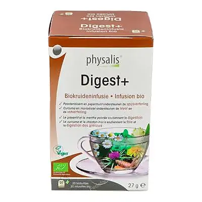 Digest+ infusión BIO 20 filtros, Physalis