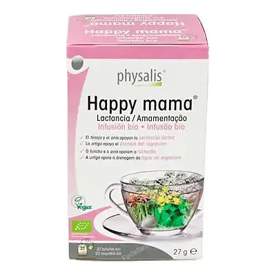 Happy mama infusión BIO 20 filtros, Physalis