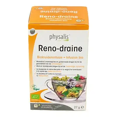 Reno-draine infusión BIO 20 filtros, Physalis