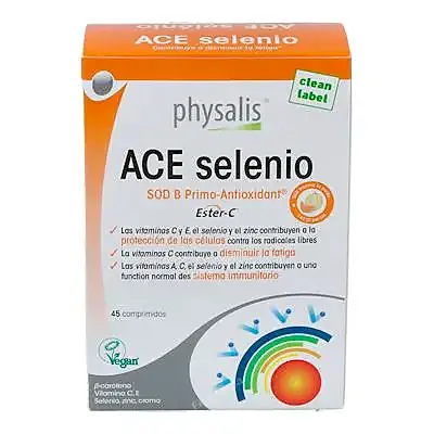 Ace selenium 45 comprimidos, Physalis