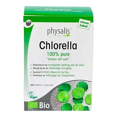 Chlorella BIO 200 comprimidos, Physalis