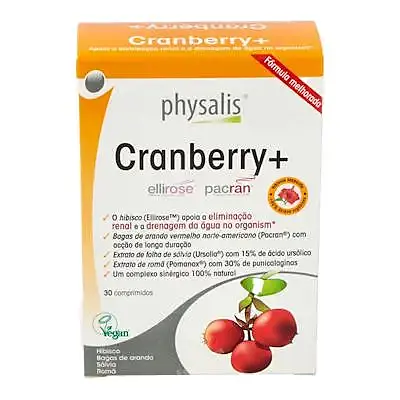 Cranberry BIO 30 comprimidos, Physalis