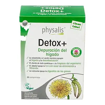 Detox 30 comprimidos, Physalis