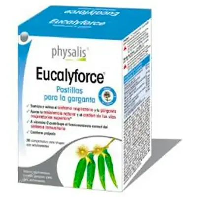 Eucalyforce pastillas garganta 30 comprimidos, Physalis