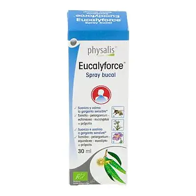 Eucalyforce spray bucal BIO 30 ml, Physalis
