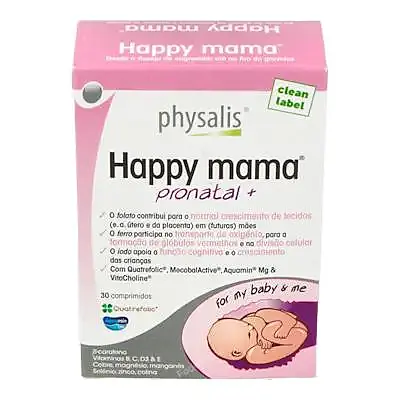 Happy mama pronatal 30 comprimidos, Physalis