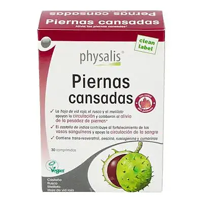 Piernas cansadas 30 comprimidos, Physalis