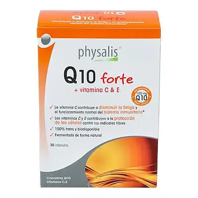 Q10 forte 30 cápsulas, Physalis