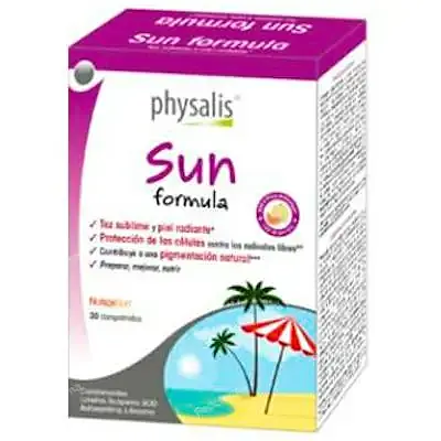 Sun fórmula 30 cápsulas, Physalis