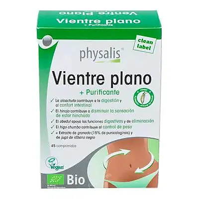 Vientre plano BIO 45 comprimidos, Physalis