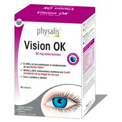 Vision ok 30 cápsulas, Physalis