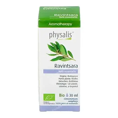 Aceite esencial de ravintsara BIO 30 ml, Physalis