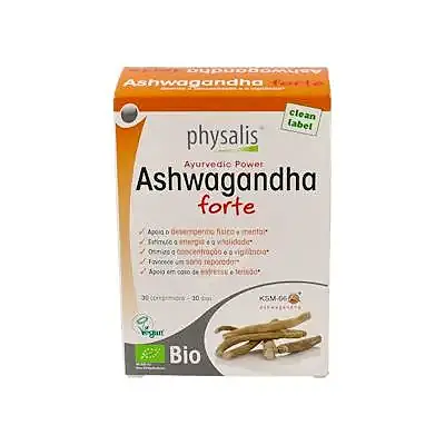 Ashwagandha forte 600 mg 30 comprimidos, Physalis