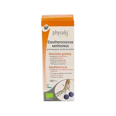 Extracto eleuterococo BIO 100 ml, Physalis